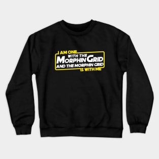 I Am One With The Morphin Grid Crewneck Sweatshirt